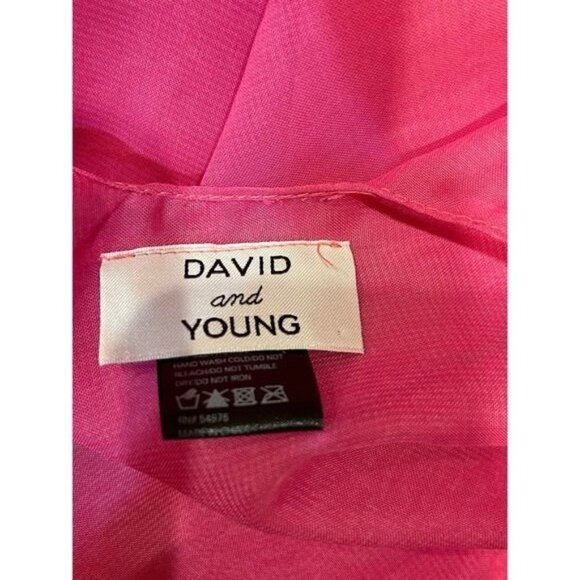 Colorful Tie-Dye Lightweight Kimono Cardigan Pink/Yellow/Orange Open Front - Picture 3 of 6